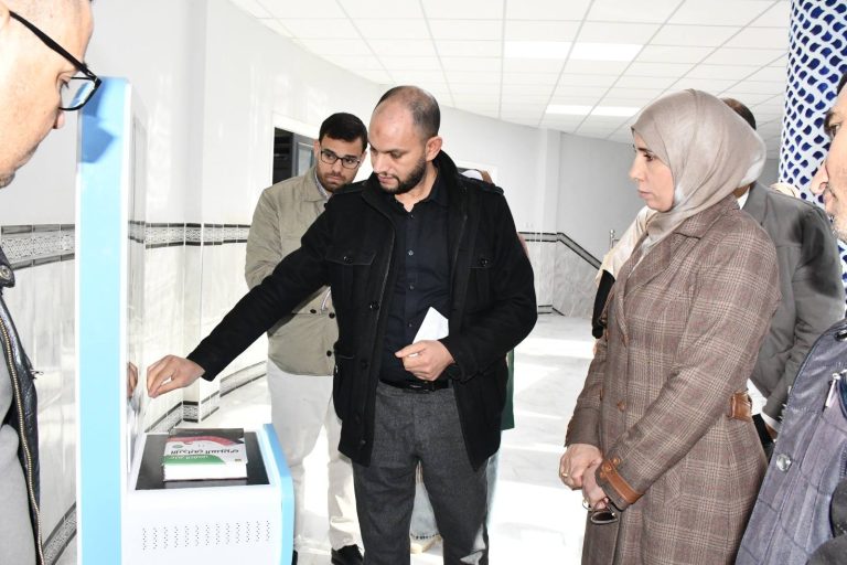 تدشين المكتبة الرقمية ووضعها حيّز الخدمة بالمركز الجامعي بريكة